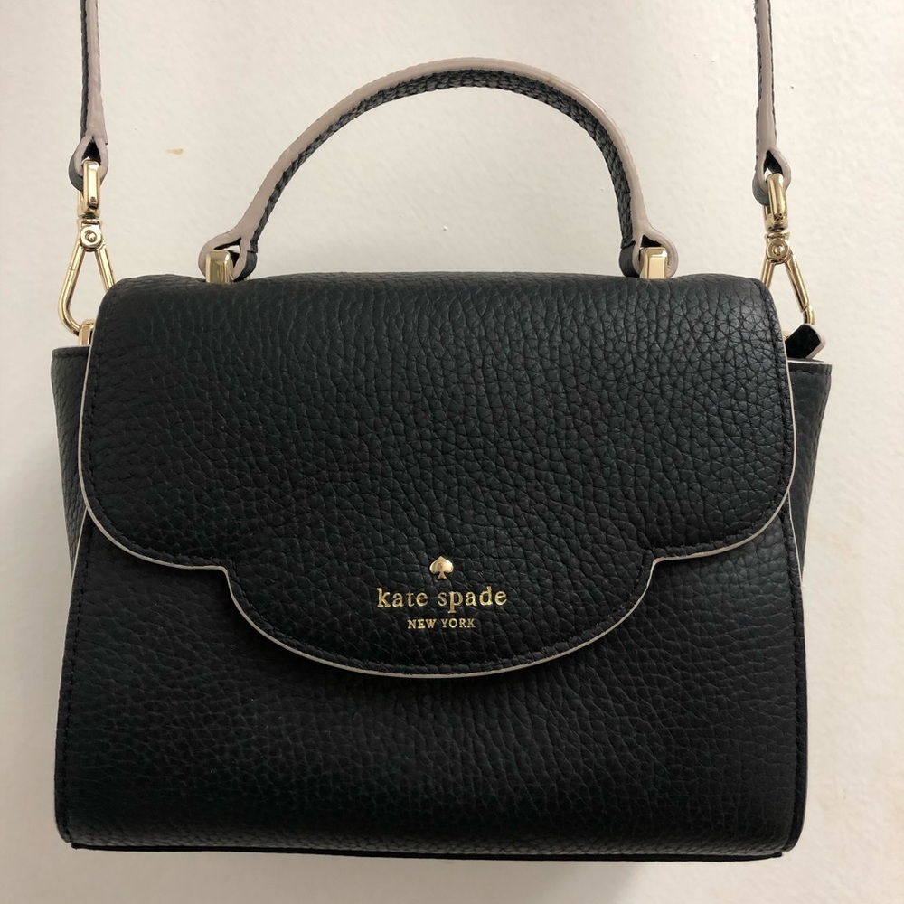 Kate spade mini makayla top handle bag in black